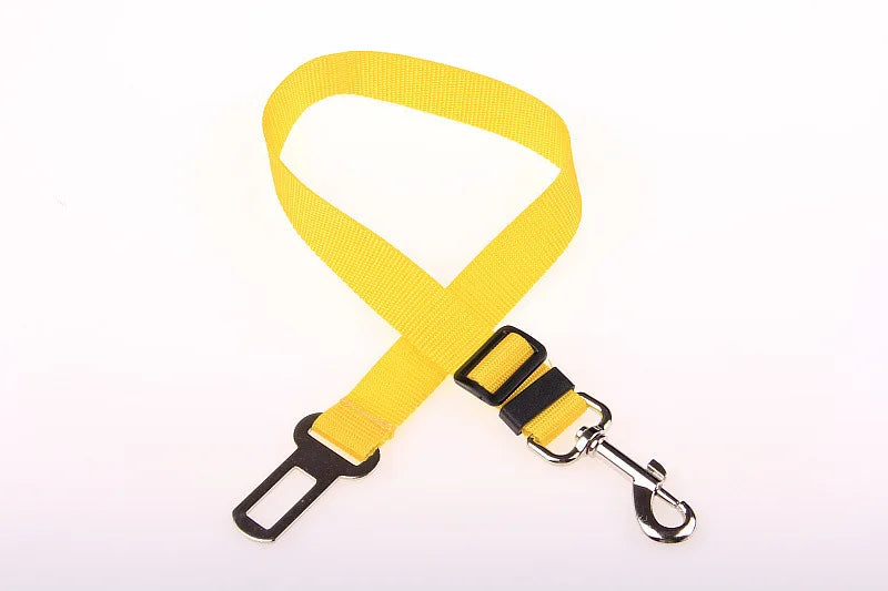 Car Seat Belt Pet Dog Leash Adjustable Lead Leash Safety Travel Clip Puppy Collar Leash Pet Supplies Dog Accessories Dropship